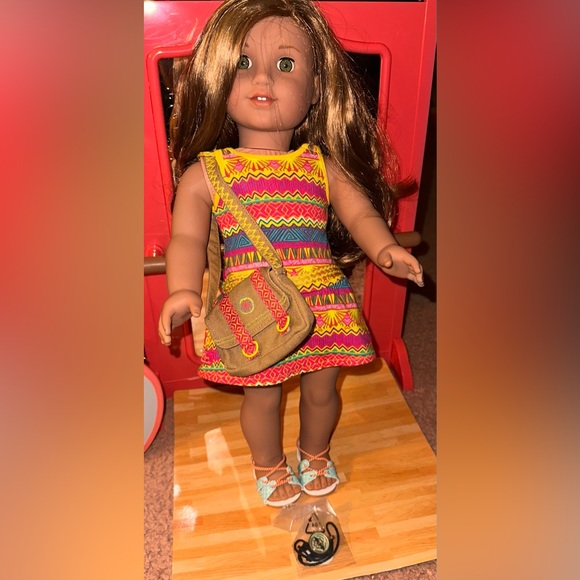 American Girl Doll Lea Clark 2014 GOTY Girl of the Year 2016 Retired - Picture 10 of 10